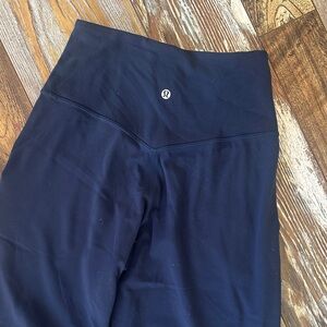 lululemon athletica navy align wide leg